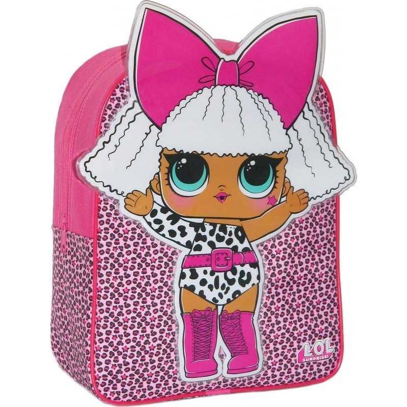 MOCHILA INFANTIL 3D LOL SURPRISE