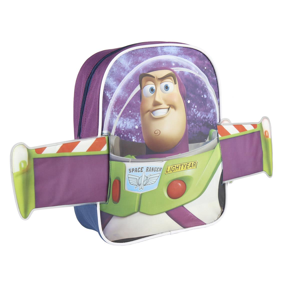 MOCHILA INFANTIL PERSONAJE TOY STORY BUZZ LIGHTYEAR - Imagen 1