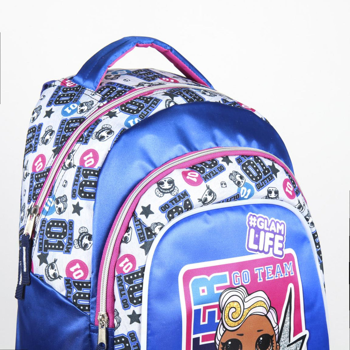 MOCHILA ESCOLAR LUCES LOL SURPRISE