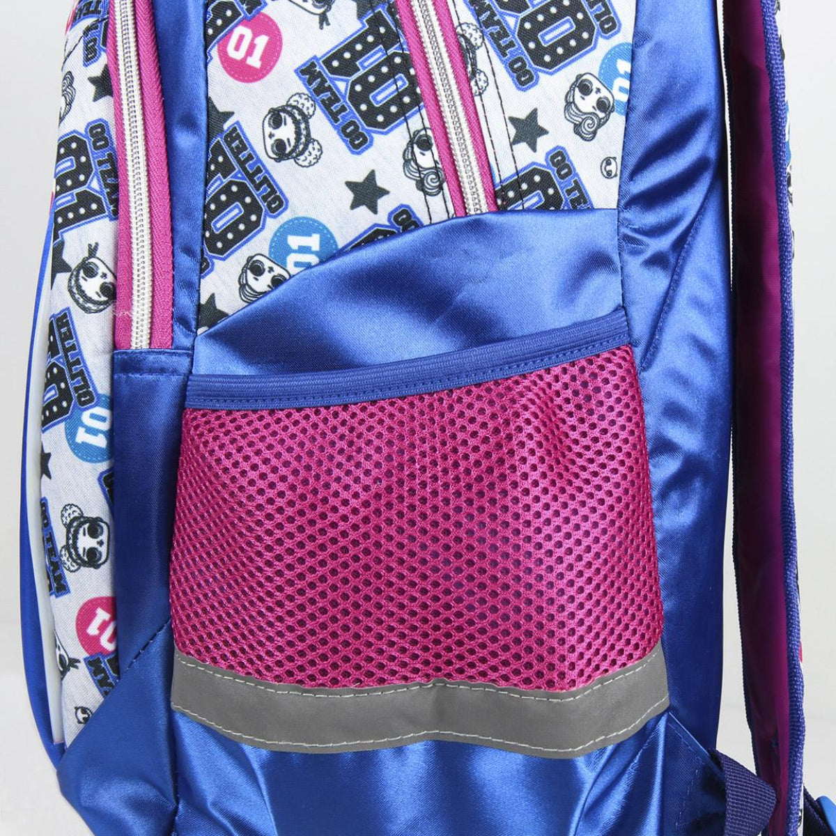 MOCHILA ESCOLAR LUCES LOL SURPRISE
