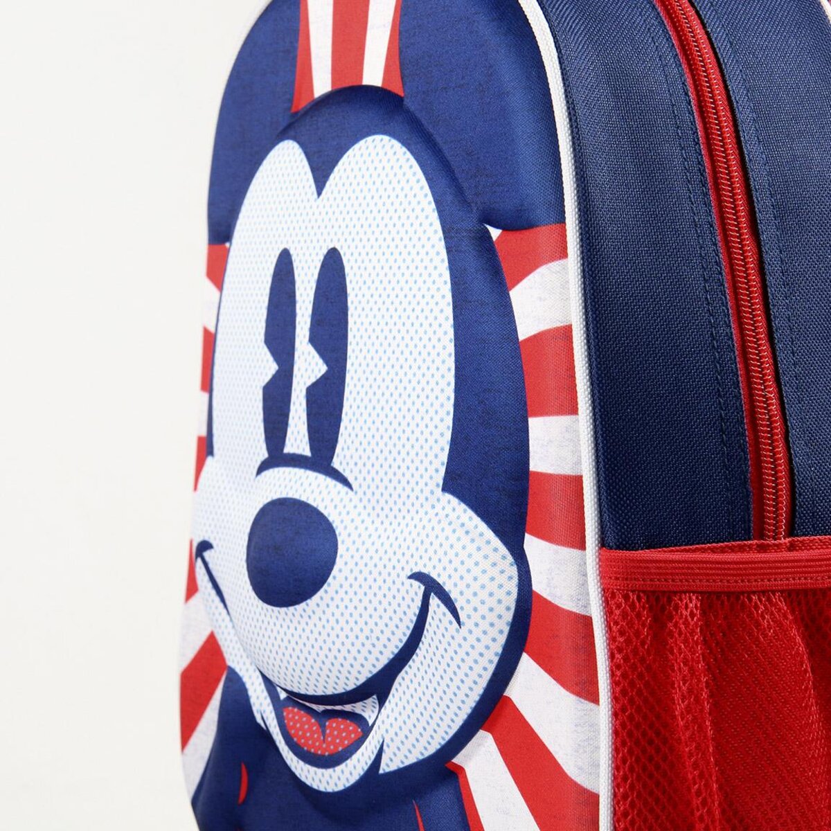 MOCHILA CARRO 3D INFANTIL MICKEY DISNEY