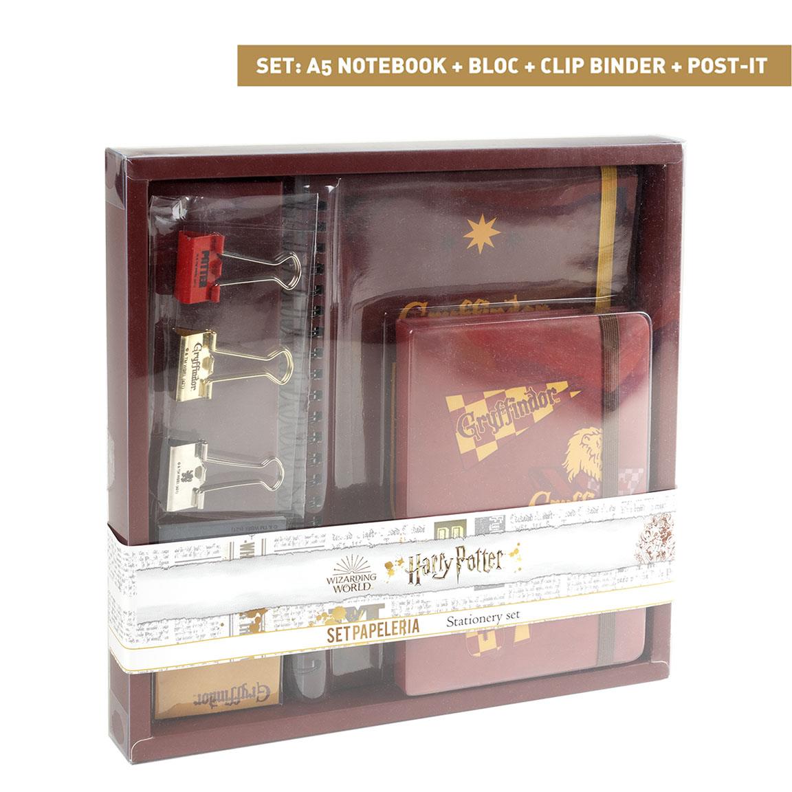 SET DE PAPELERÍA HARRY POTTER - Imagen 1