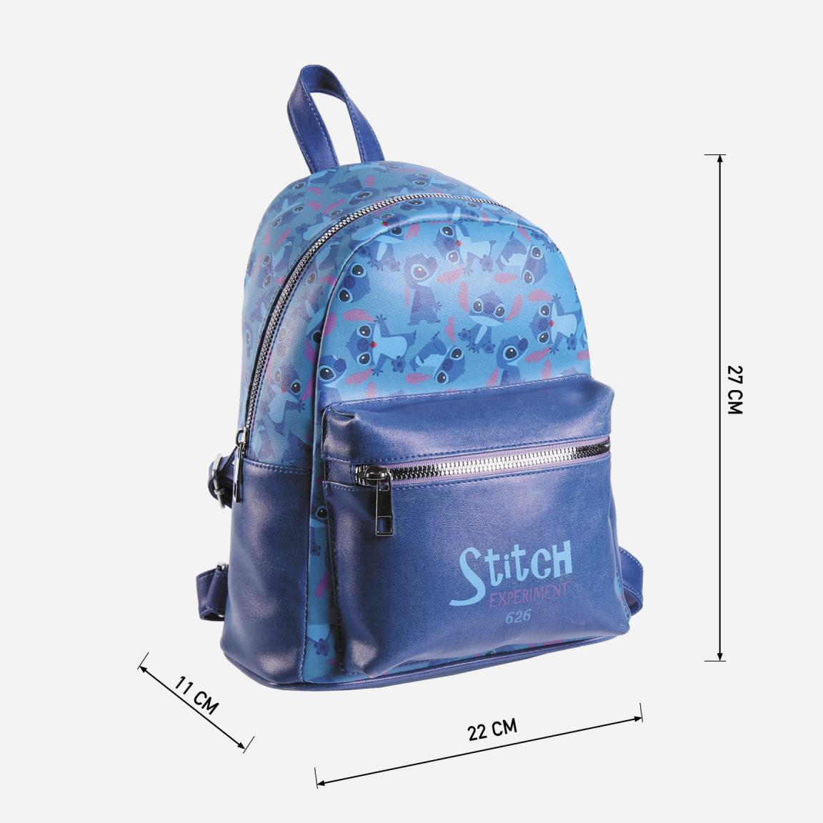 MOCHILA CASUAL MODA POLIPIEL STITCH - Imagen 3