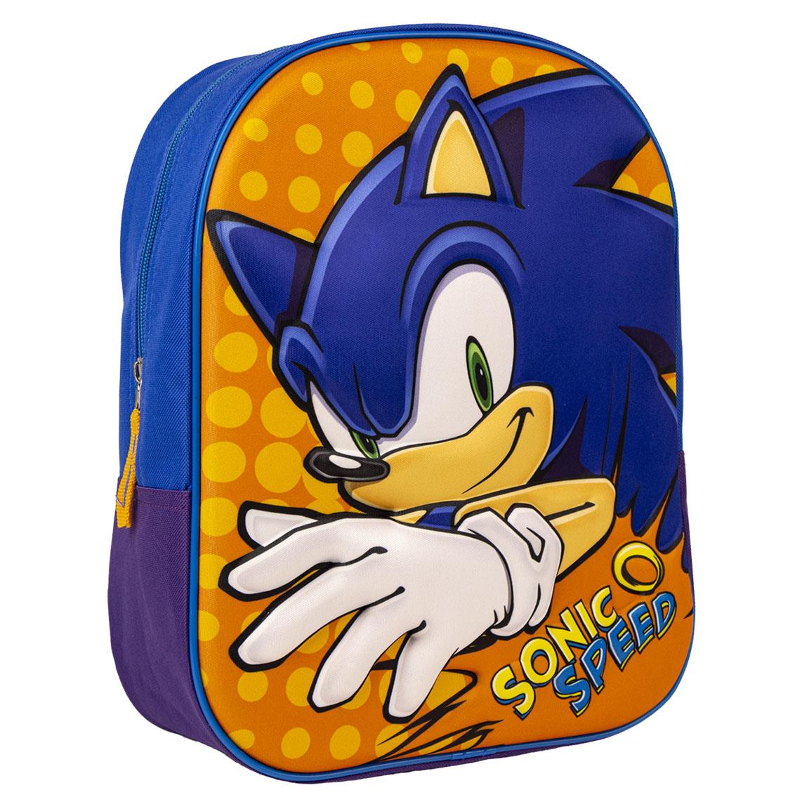 MOCHILA INFANTIL 3D SONIC - Imagen 1