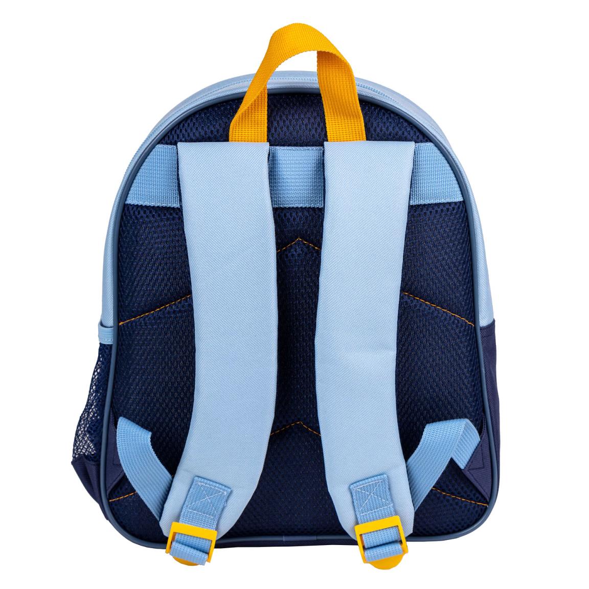 MOCHILA INFANTIL ESCOLAR APLICACIONES BLUEY - Imagen 2