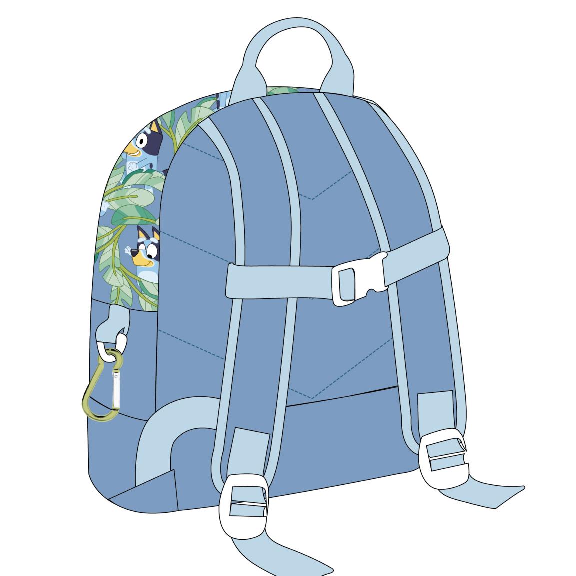 MOCHILA INFANTIL TREKKING BLUEY - Imagen 3