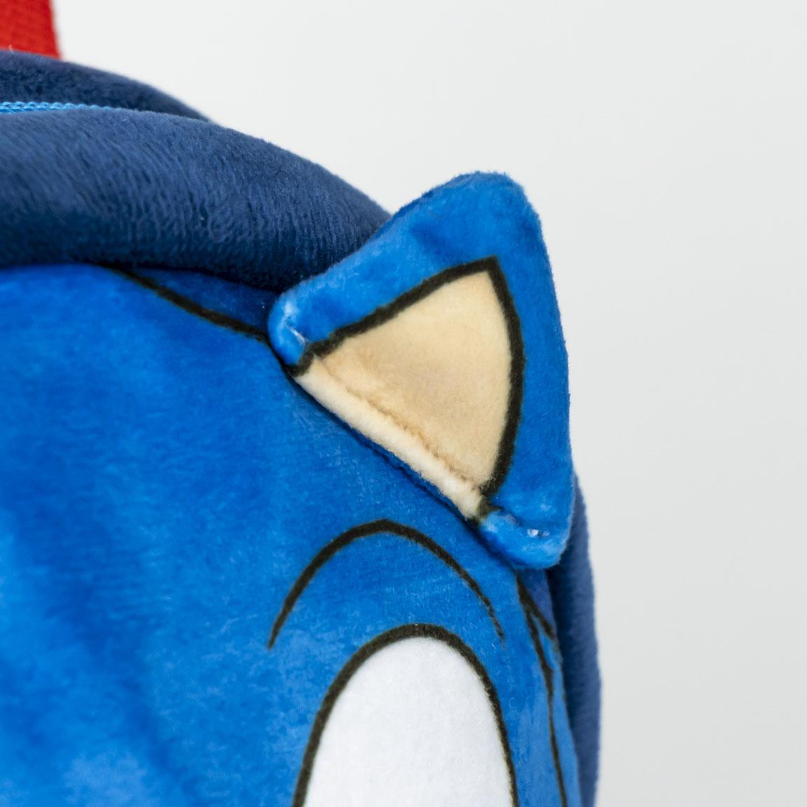 MOCHILA GUARDERIA PERSONAJE PELUCHE SONIC - Imagen 3