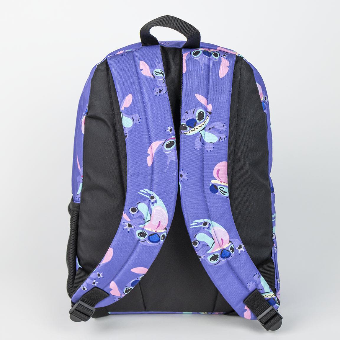 MOCHILA ESCOLAR GRANDE 42 CM STITCH - Imagen 2