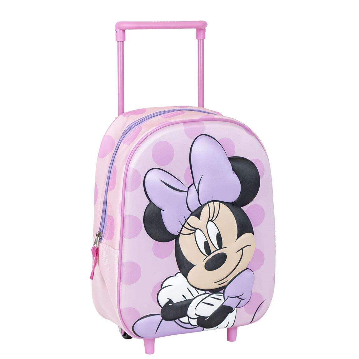 MOCHILA INFANTIL TROLLEY 3D MINNIE - Imagen 1