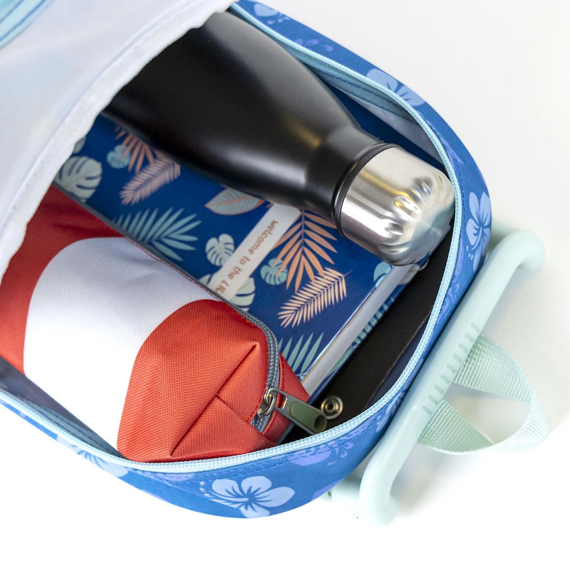 MOCHILA INFANTIL TROLLEY 3D STITCH - Imagen 3