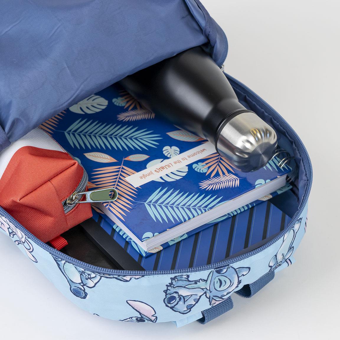 MOCHILA INFANTIL TIEMPO LIBRE ESTAMPADO STITCH - Imagen 3