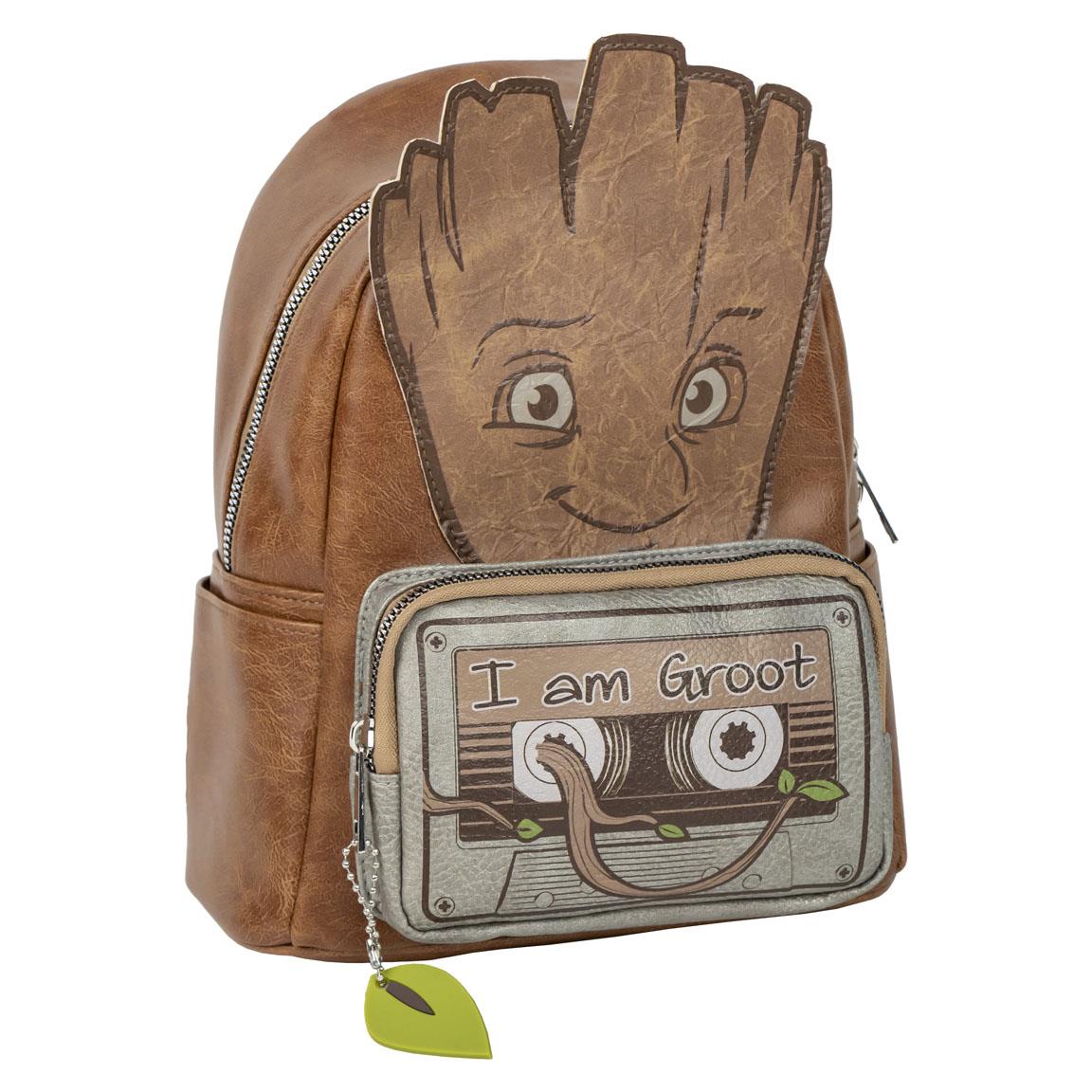 MOCHILA CASUAL MODA APLICACIONES GUARDIANS OF THE GALAXY GROOT - Imagen 1