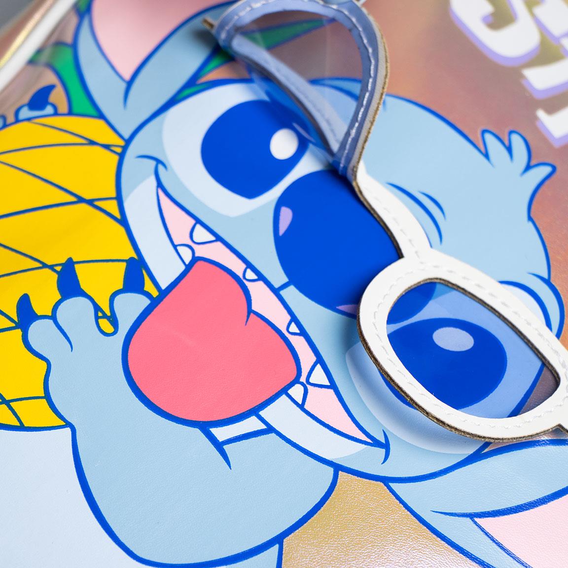 MOCHILA INFANTIL PERSONAJE APLICACIONES STITCH - Imagen 3