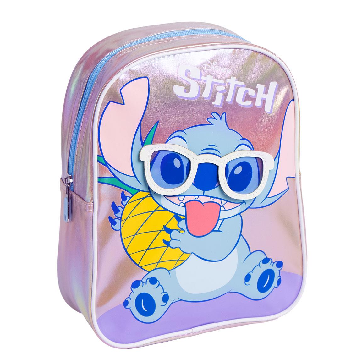 MOCHILA INFANTIL PERSONAJE APLICACIONES STITCH - Imagen 1