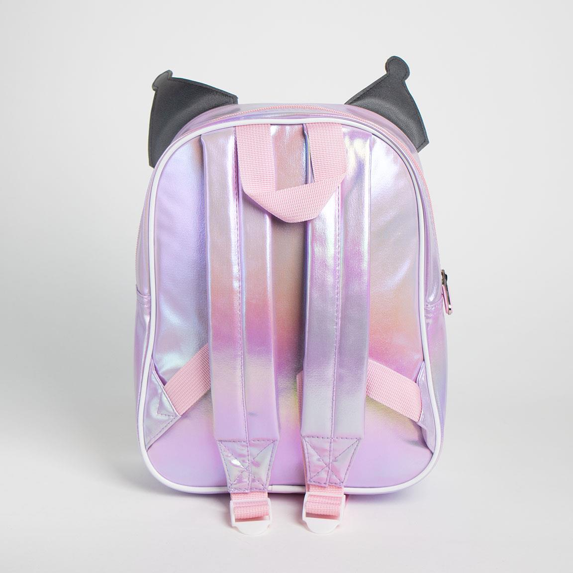 MOCHILA INFANTIL PERSONAJE APLICACIONES HELLO KITTY KUROMI - Imagen 2