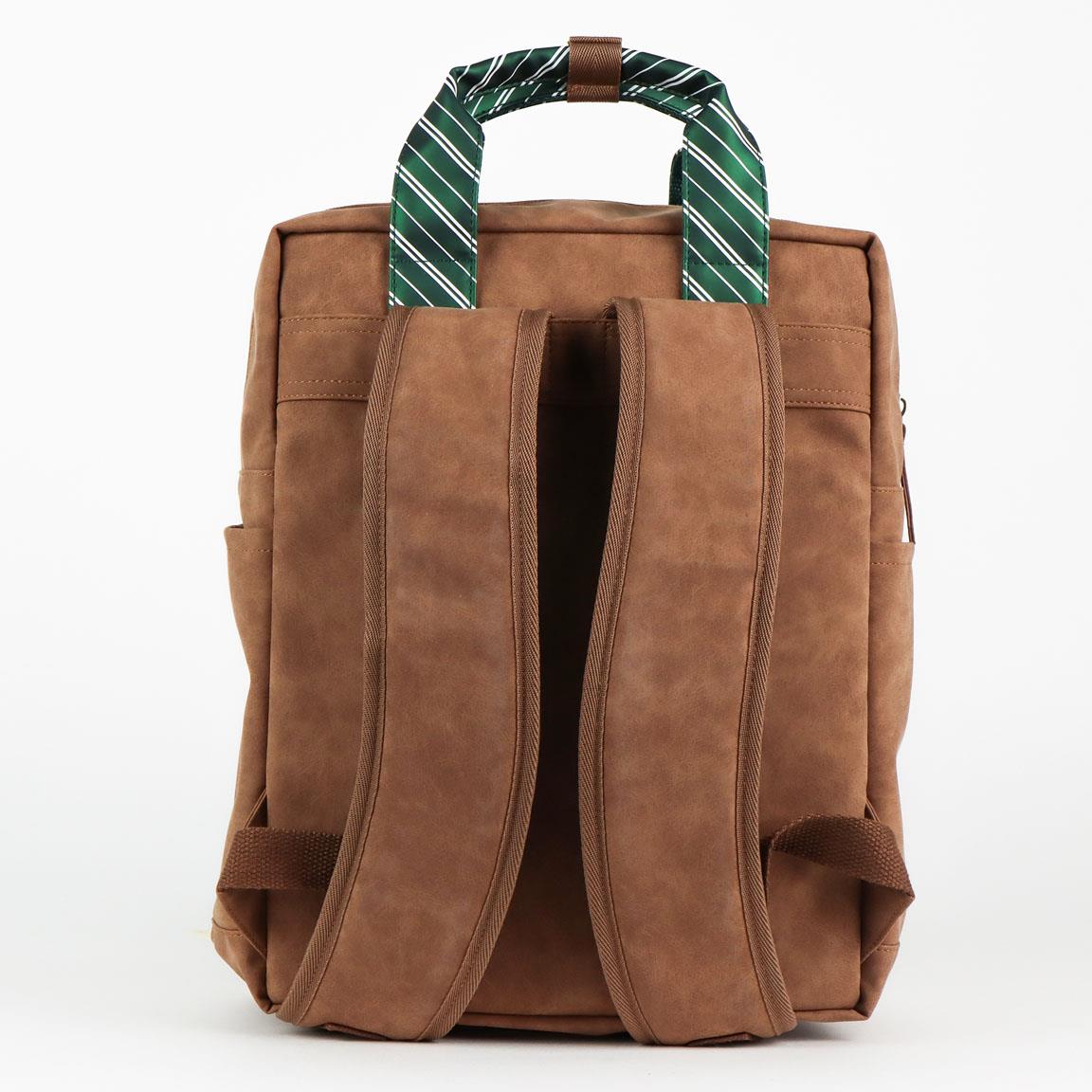 MOCHILA CASUAL MODA POLIPIEL HARRY POTTER SLYTHERIN - Imagen 2
