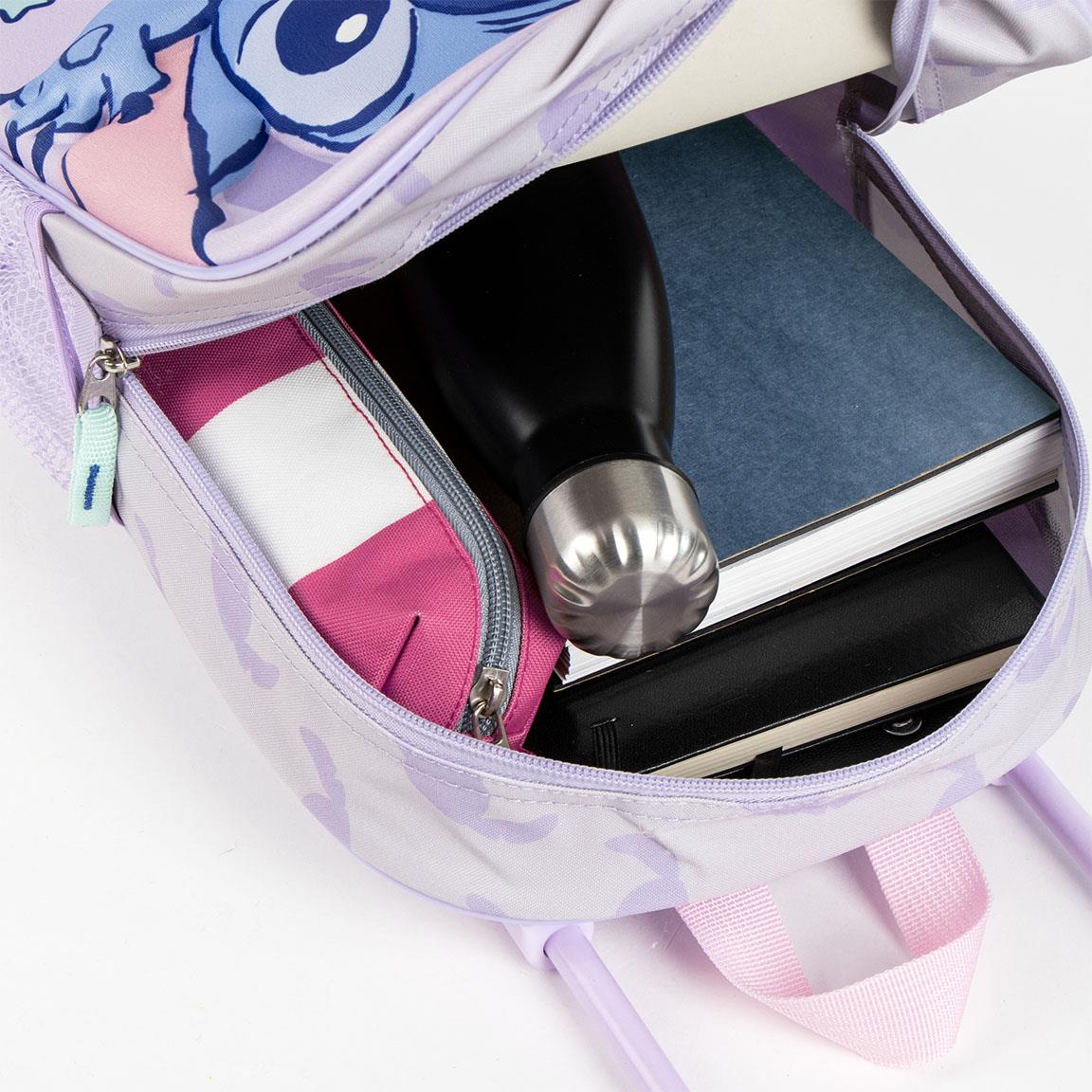 MOCHILA INFANTIL TROLLEY 3D STITCH - Imagen 3