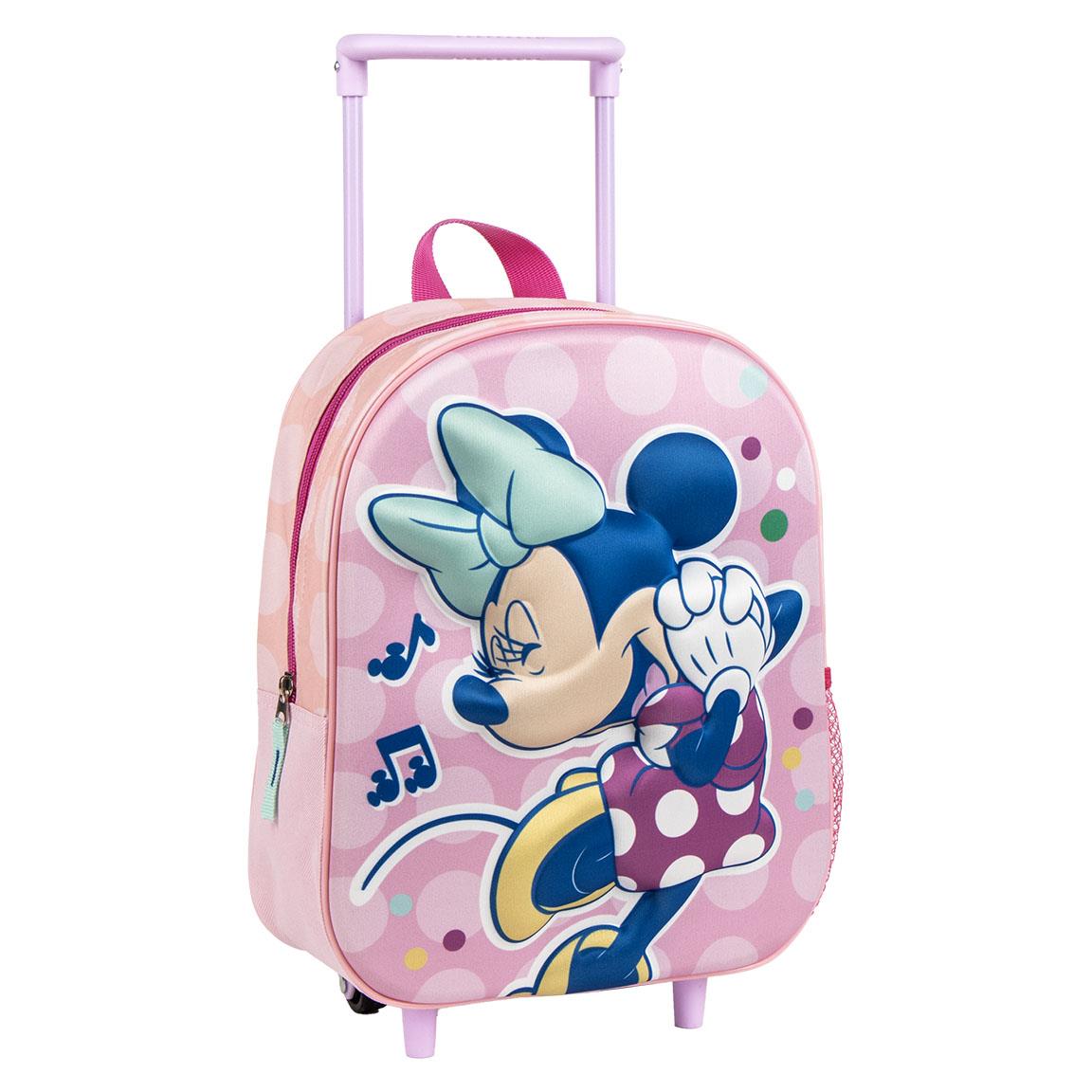 MOCHILA INFANTIL TROLLEY 3D MINNIE - Imagen 1