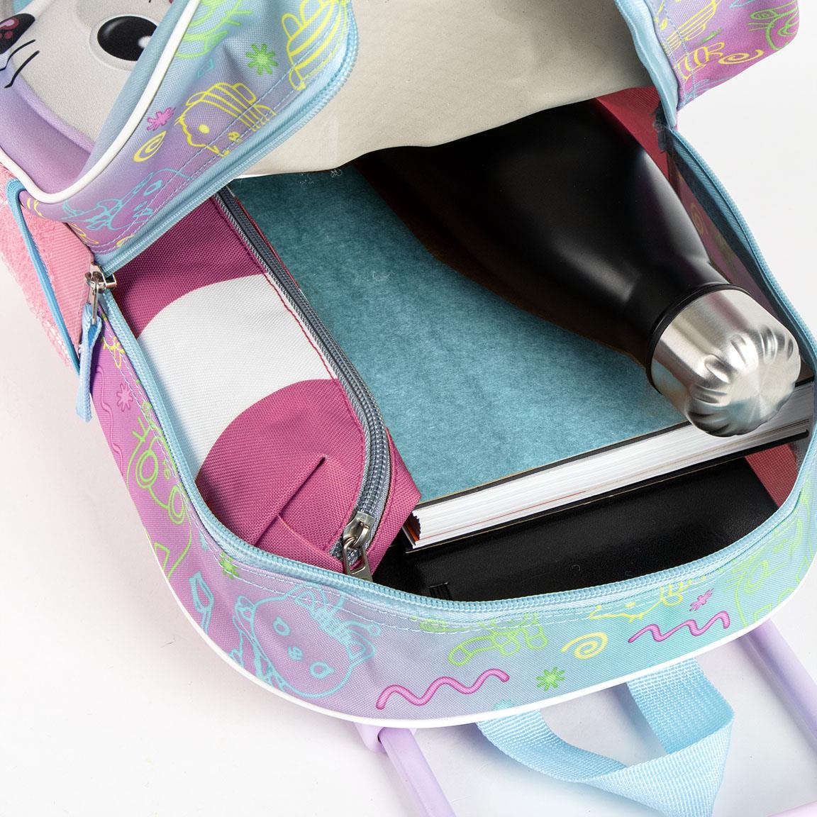 MOCHILA INFANTIL TROLLEY 3D GABBY´S DOLLHOUSE - Imagen 3