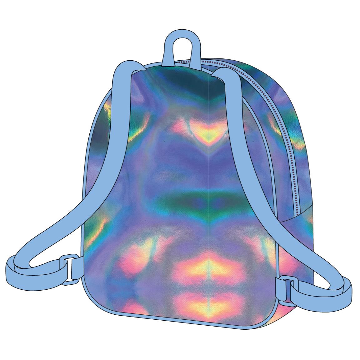 MOCHILA CASUAL IRIDISCENTE STITCH - Imagen 2