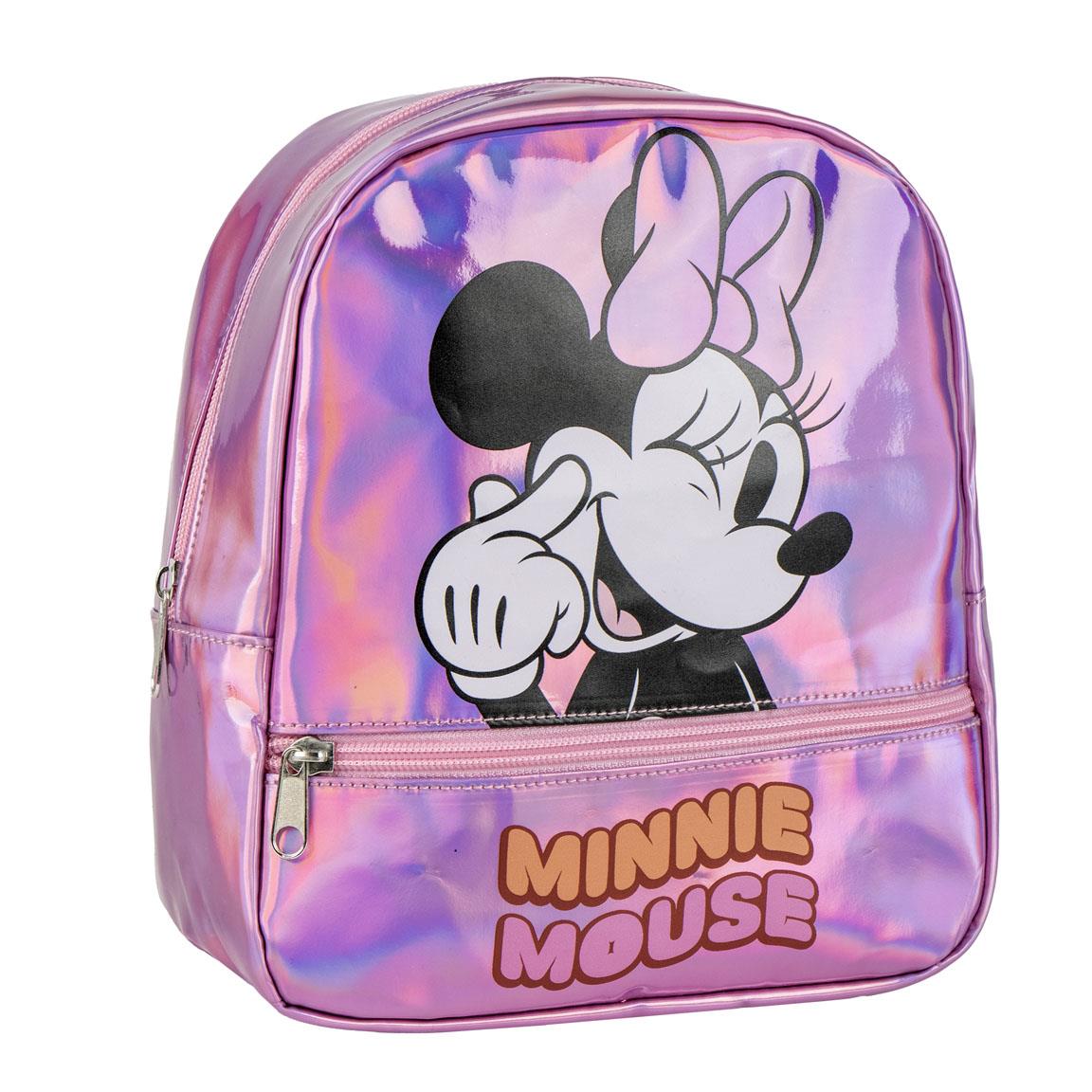 MOCHILA CASUAL IRIDISCENTE MINNIE - Imagen 1