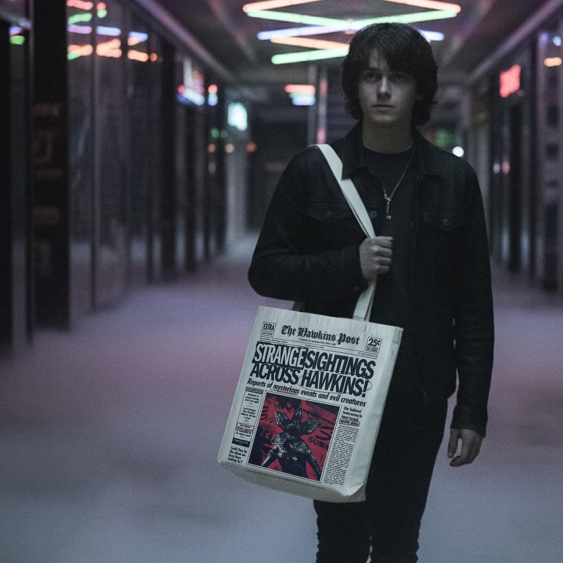 BOLSA SHOPPING STRANGER THINGS