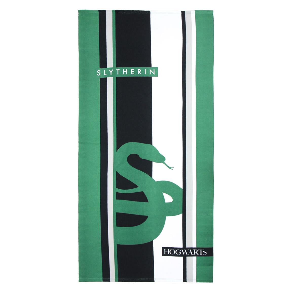 TOALLA POLYESTER HARRY POTTER SLYTHERIN 90X180 CM
