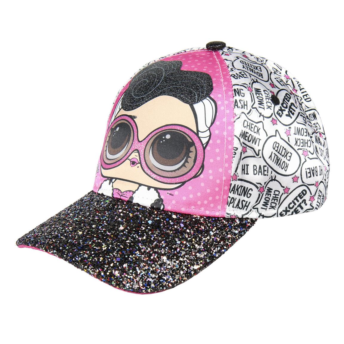 GORRA PREMIUM LOL SURPRISE VISERA GLITTER