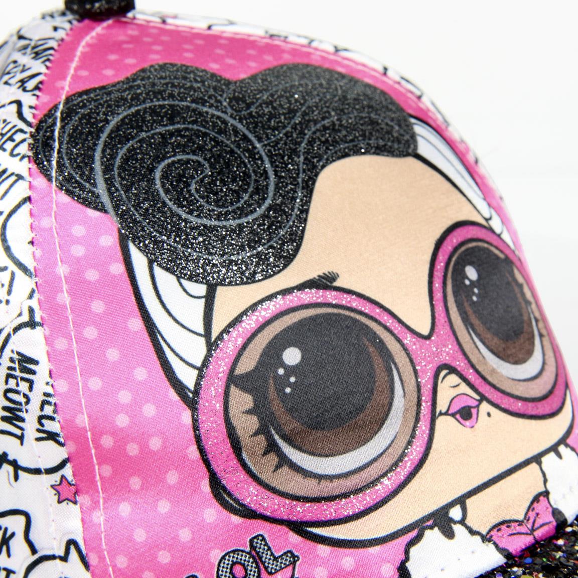GORRA PREMIUM LOL SURPRISE VISERA GLITTER