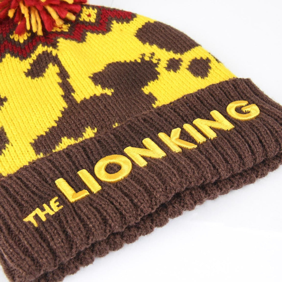 DISNEY THE LION KING PREMIUM WOOL POMPOM HAT