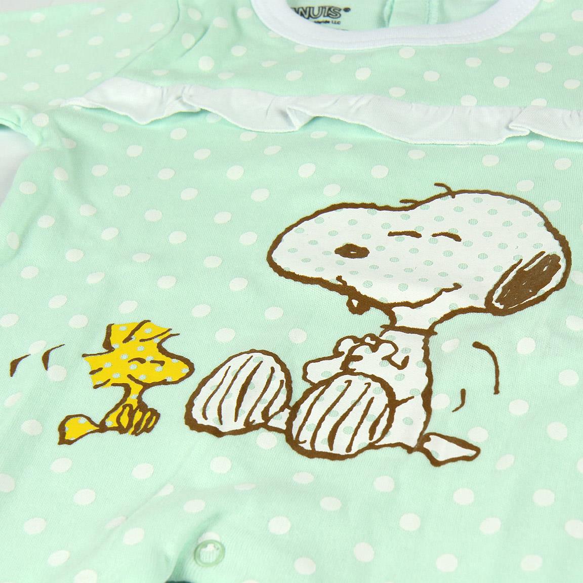 PACK 5 PELELE INTERLOCK SNOOPY T3-24 MESES