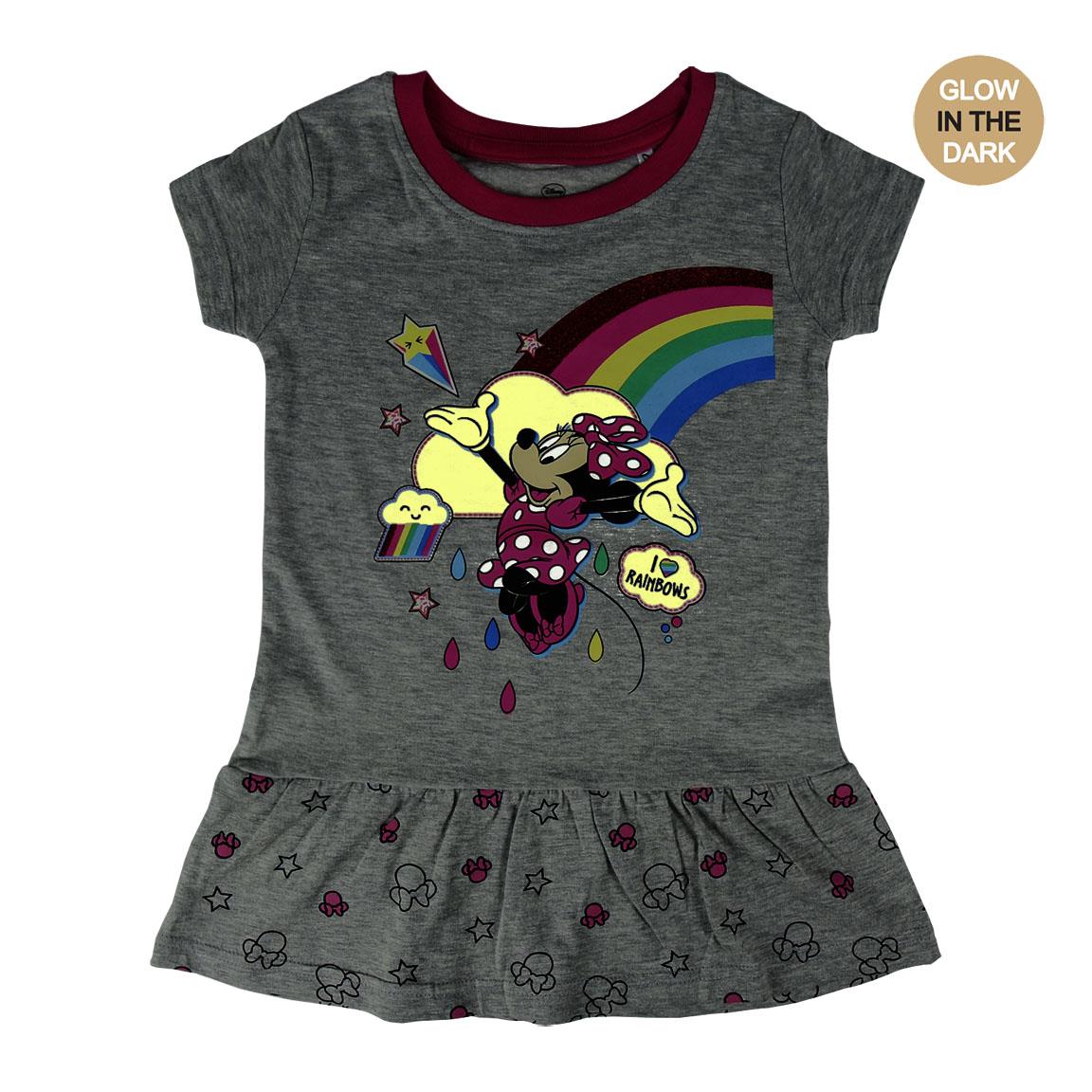 PACK 8 VESTIDO GLOW IN THE DARK MINNIE 2-6 AÑOS