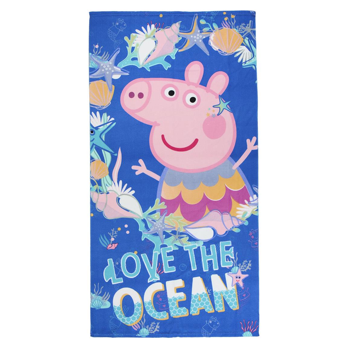 PEPPA PIG MICROFIBER TOWELS 70.0 X 140.0 CM