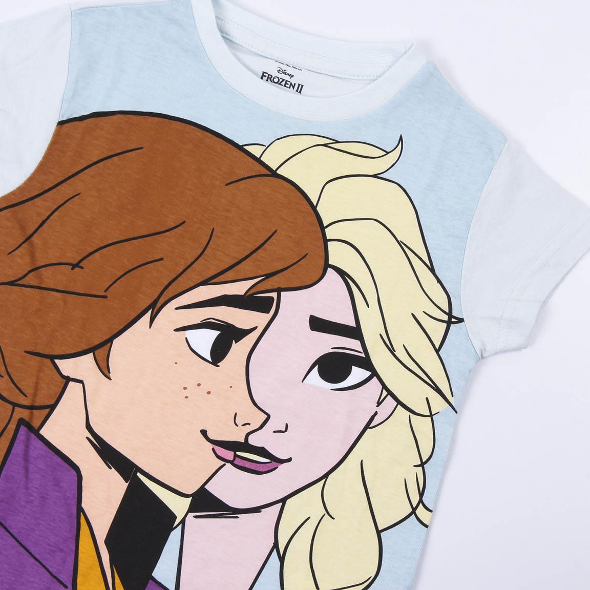 PIJAMA CORTO SINGLE JERSEY PUNTO FROZEN 2 - Imagen 3