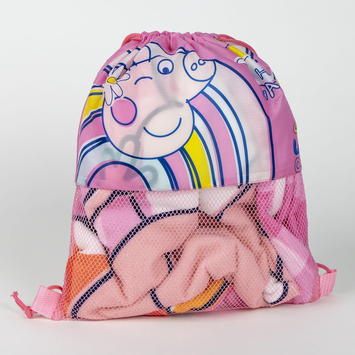TOALLA SET SAQUITO PEPPA PIG - Imagen 2