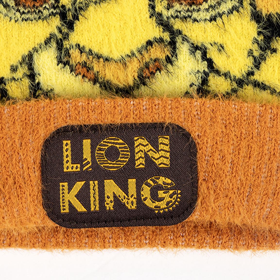 GORRO PUNTO APLICACIONES LION KING - Imagen 3