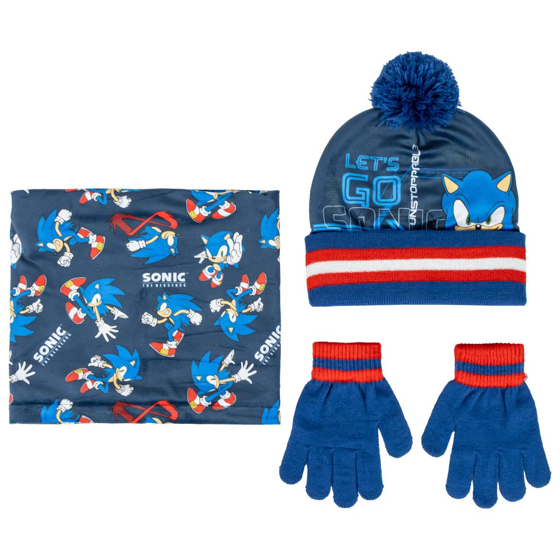 CONJUNTO 3 PIEZAS SNOOD SONIC - Imagen 1