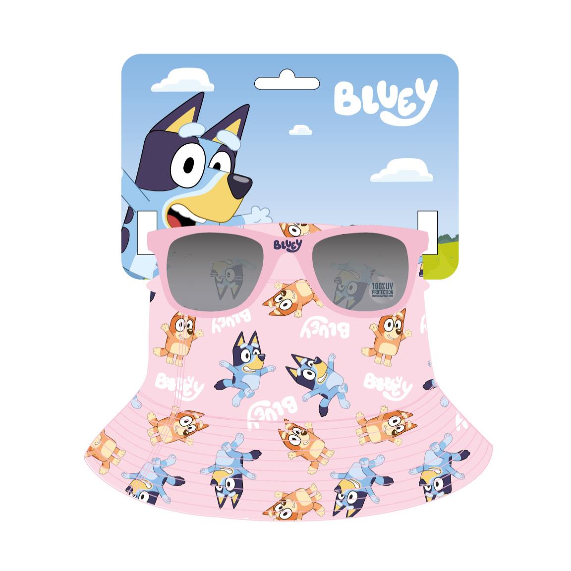 GORRO PESCADOR 2 PIEZAS BLUEY