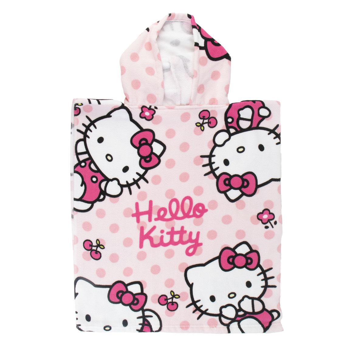 PONCHO MICROFIBRA HELLO KITTY - Imagen 1
