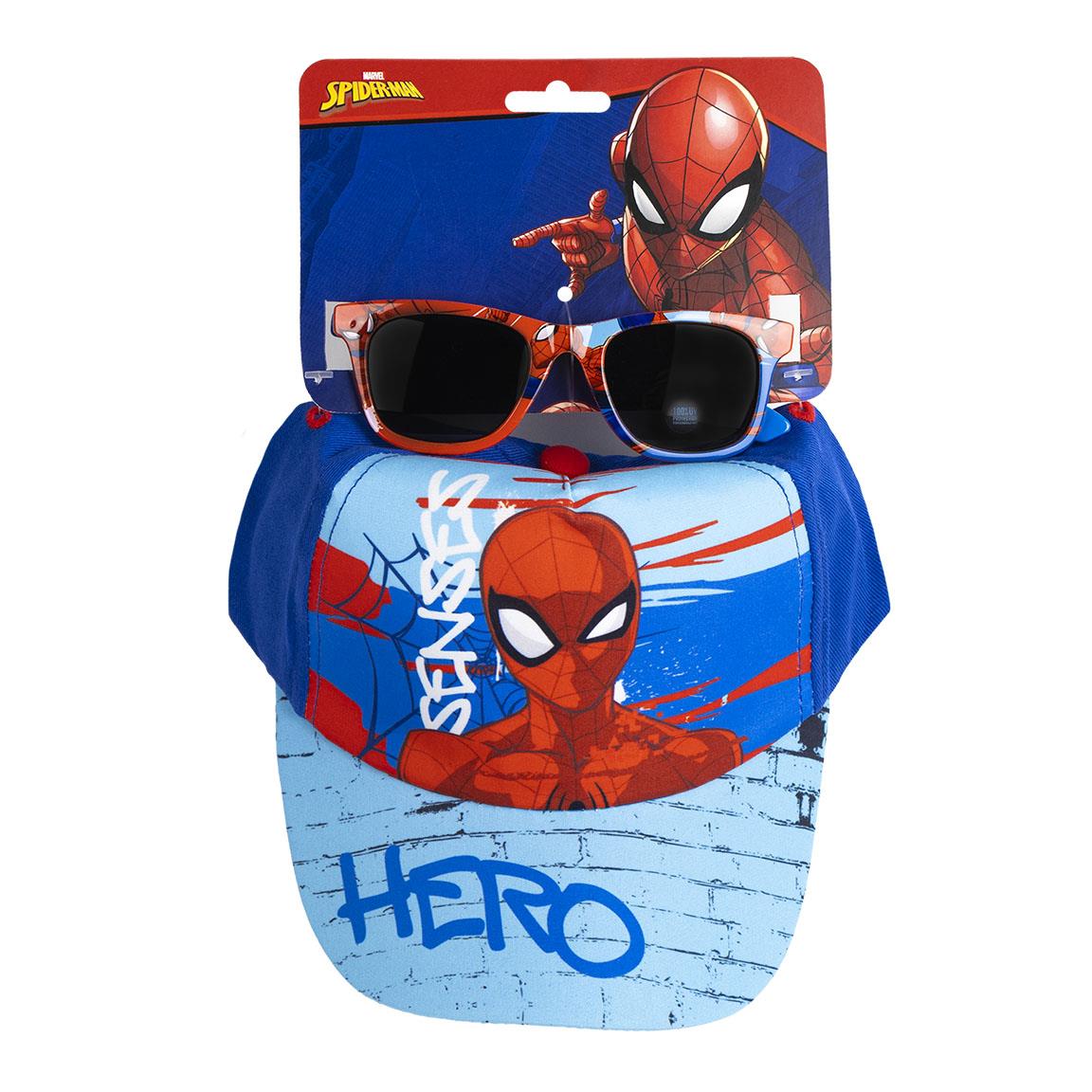 GORRA SET GAFAS DE SOL SPIDERMAN - Imagen 1