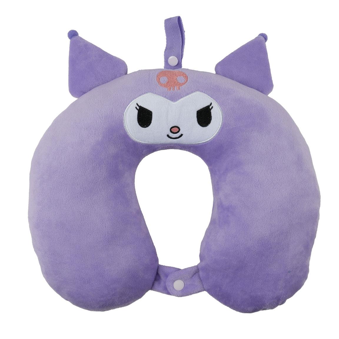 COJIN CON APLICACIONES VIAJE HELLO KITTY KUROMI - Imagen 1