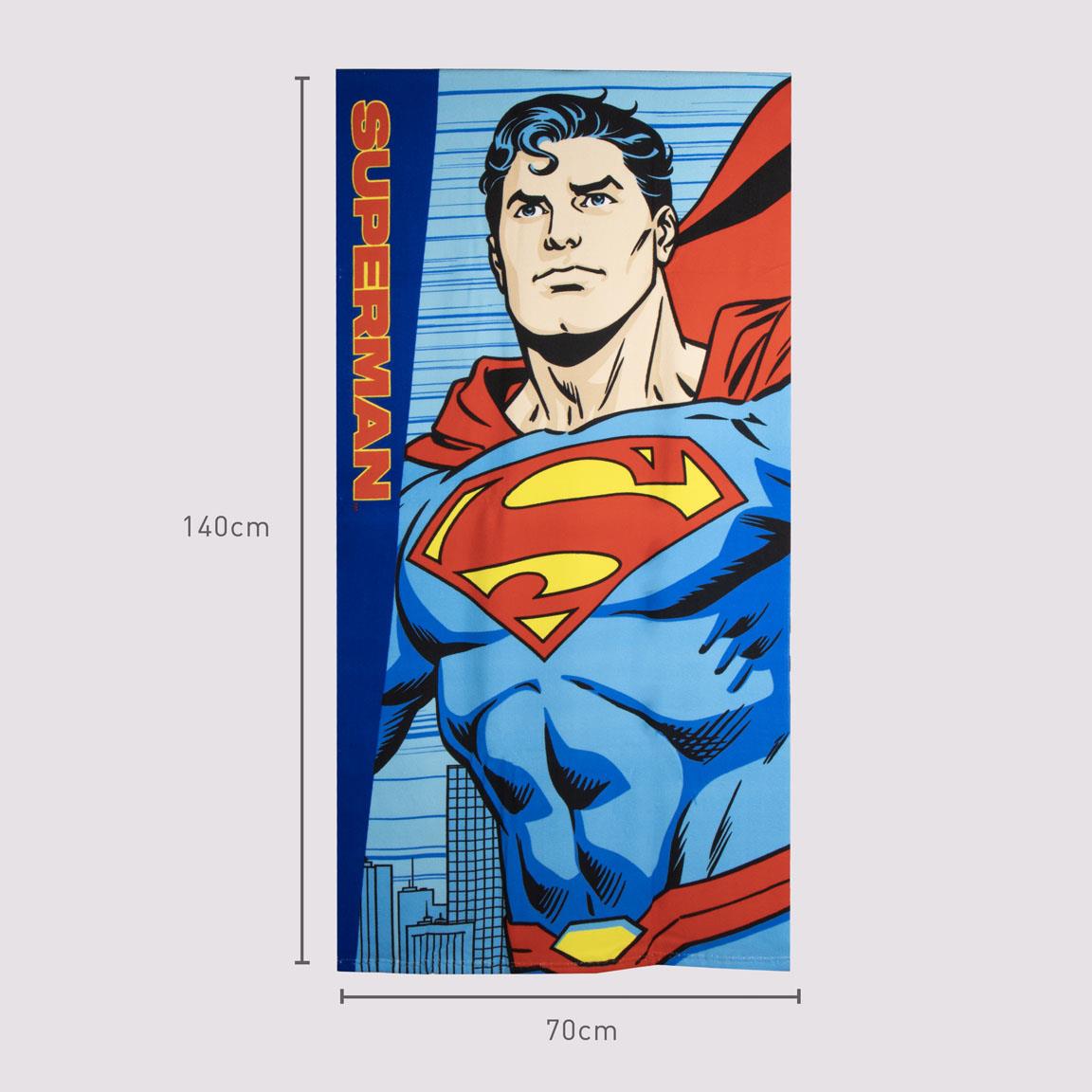 TOALLA MICROFIBRA SUPERMAN