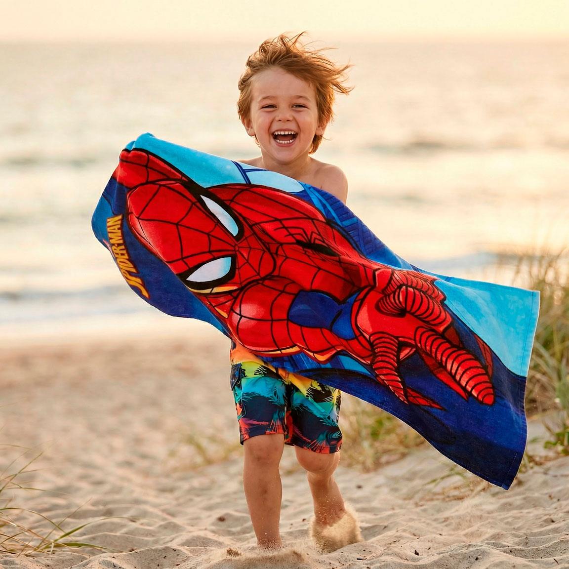 TOALLA MICROFIBRA SPIDERMAN