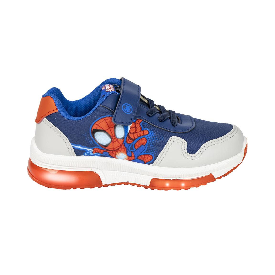 DEPORTIVA SUELA PVC CON LUCES SPIDEY - Imagen 1