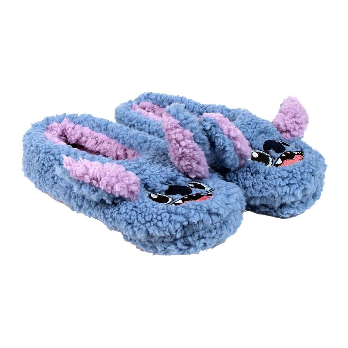ZAPATILLAS DE CASA SUELA BLANDA APLICACIONES STITCH - Imagen 1