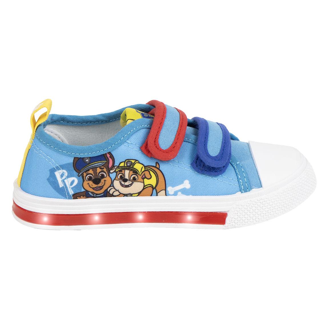 ZAPATILLA LONETA SUELA PVC CON LUCES PAW PATROL - Imagen 1