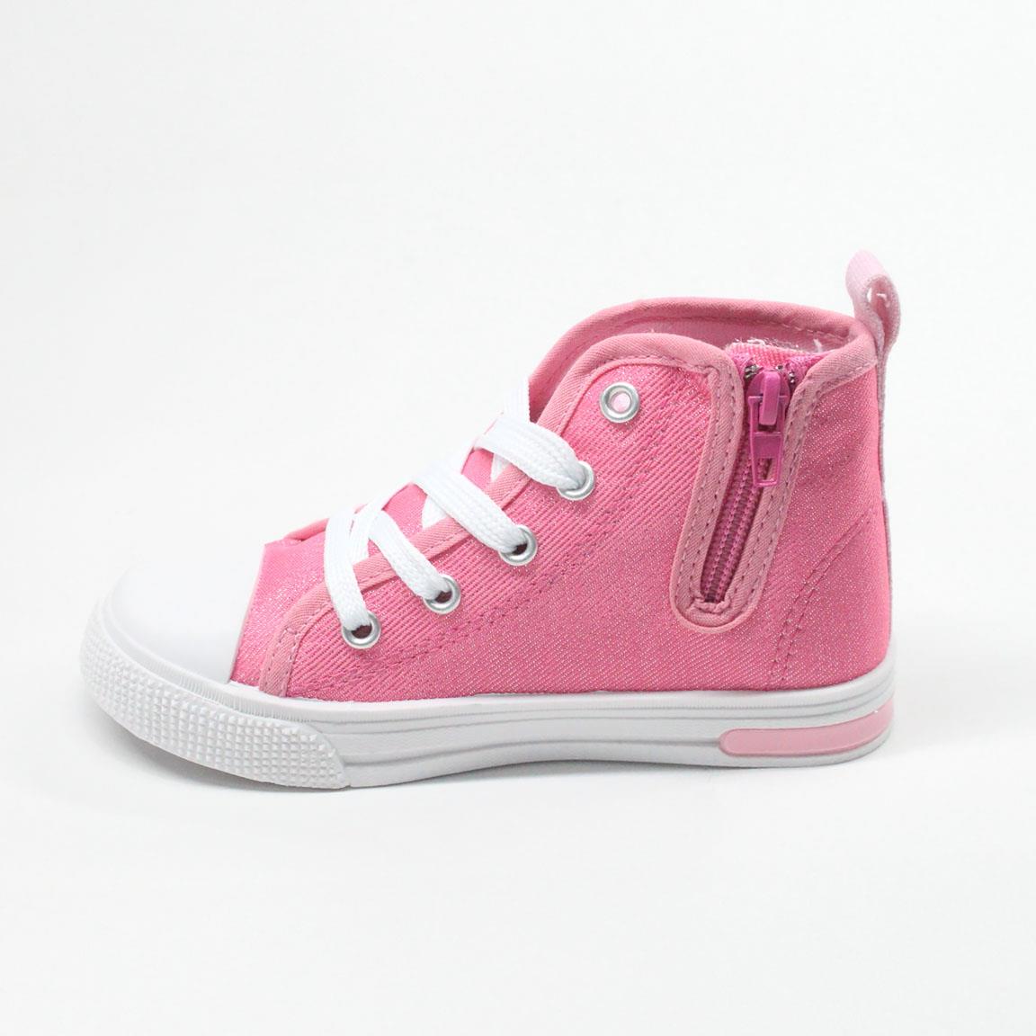 ZAPATILLA LONETA SUELA PVC CON LUCES ALTA MINNIE - Imagen 2