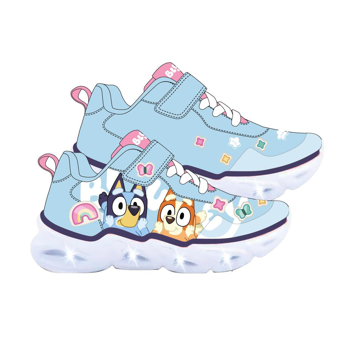 DEPORTIVA SUELA LIGERA EVA CON LUCES BLUEY - Imagen 1