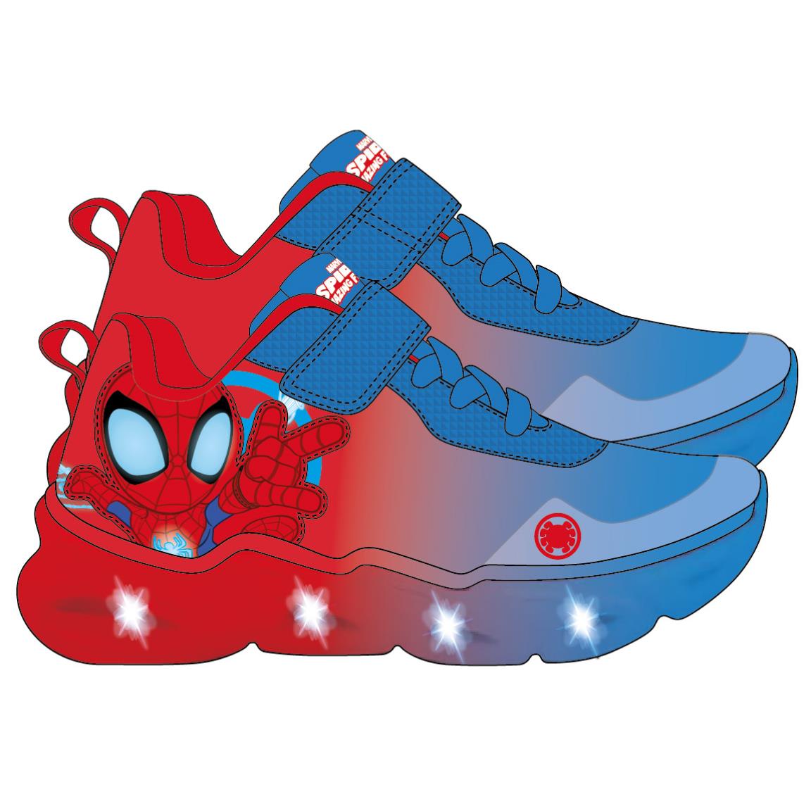 DEPORTIVA SUELA LIGERA EVA CON LUCES SPIDEY - Imagen 1