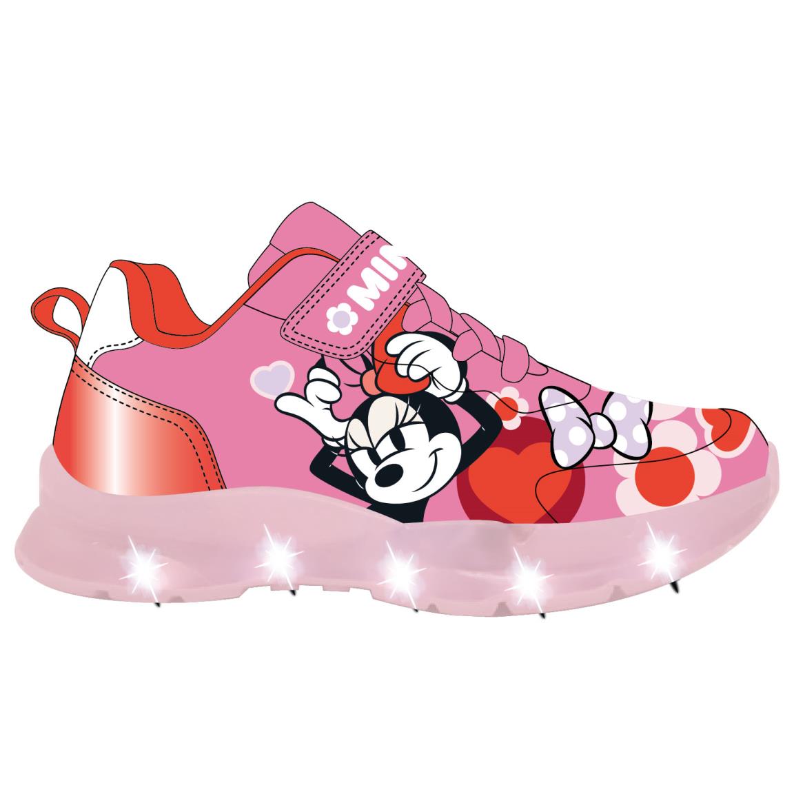 DEPORTIVA SUELA TPR CON LUCES MINNIE - Imagen 1